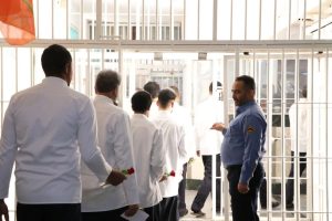 76 زندانی از اردوگاه حرفه آموزی و کاردرمانی چناران آزاد شدند