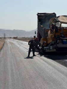 تکمیل و بهسازی مسیرهای تردد در بولوار پردیس چناران