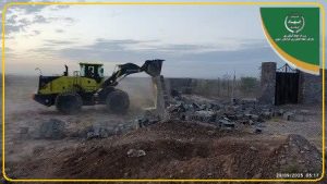 ⭕️ آزادسازی ۱۰۴۴۰ مترمربع از اراضی کشاورزی انجام شد