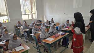 مانور آموزشی مقابله بازلزله در مدارس چناران