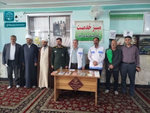 میز خدمت شبکه دامپزشکی به مناسبت روز جهانی غذا در راستای ارتقا آگاهی عمومی و امنیت غذایی