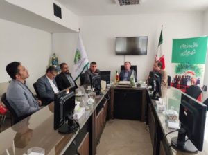 دیدار مدیران شهری چناران با رئیس جدید منابع طبیعی برای تقویت همکاری‌های مشترک