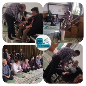 اجرای طرح سلامت در مساجد چناران به مناسبت هفته سالمندان