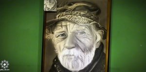 افتتاح نمایشگاه طراحی سیاه قلم در محل کافه کتاب ماهور چناران