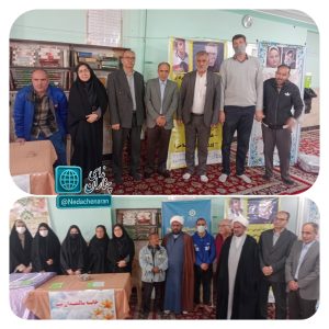 برپایی میز خدمت ادارات بهزیستی و امور مالیاتی در مصلی چناران 