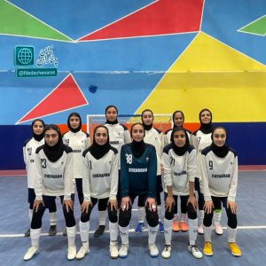 صعود تیم فوتسال بانوان جوانان چناران به لیگ استان