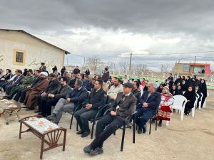 افتتاح مدرسه ۶ کلاسه خیرساز رحیم بهروزنیا در منطقه پردیس چناران 