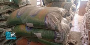 کشف ۶ تن برنج پاکستانی قاچاق در چناران