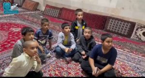 محفل انس با قرآن ویژه کودکان در مسجد امام حسین (ع)